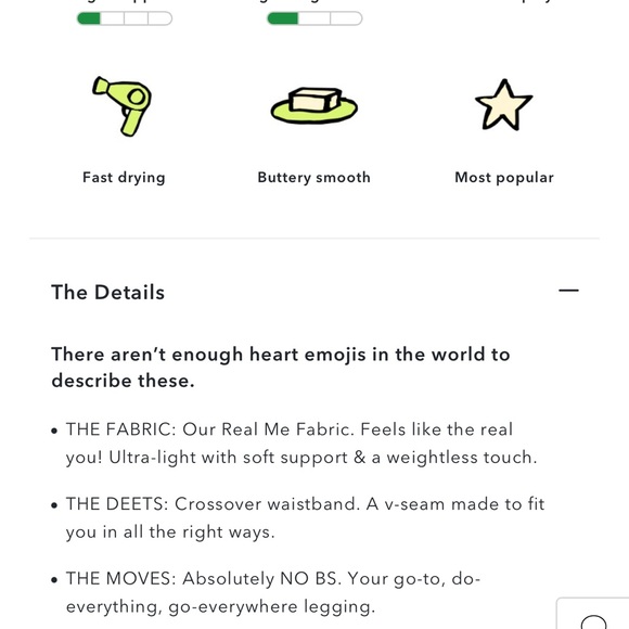 OFFLINE BY AERIE REAL ME CROSSOVER LEGGINGS - Picture 5 of 8